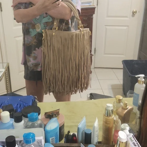 B-Low the belt twiggy fringe satchel crossbody